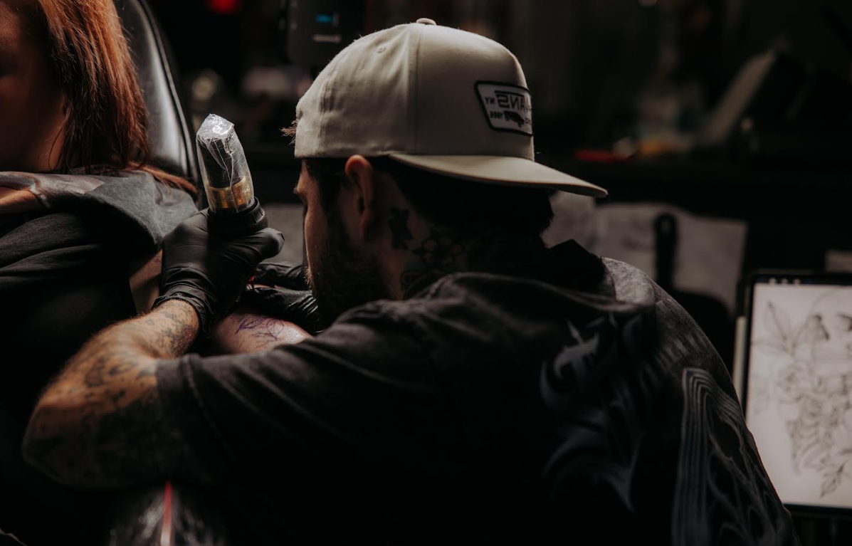 Tattoo portfolio background